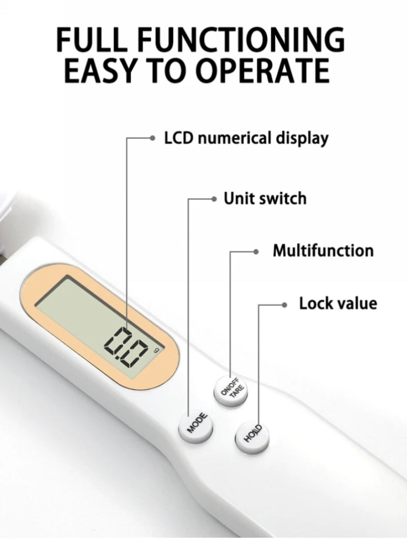 Weighing Spoon Scale Home Kitchen